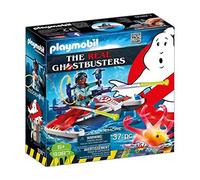 PlayMOBIL Ghostbusters 9387 Zeddemore with Aqua Scooter, Floats on Water, For Children Ages 6+