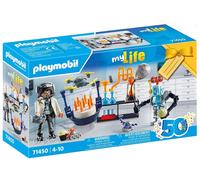 Playmobil Gift Set 71450 Party with Scientists and Robot Lab New Boxed 50 Years
