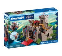 Playmobil | Knights | Large Lion Castle with Drawbridge, Cannons & Trapdoor Toy for Children Aged 4+ | 72112