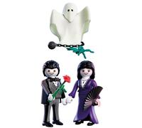 Playmobil | Halloween | Figure Set | Spooky figures with Halloween-themed designs and accessories | For children aged 4 and up | 210535