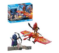 Playmobil - Heroes - Hero Drone vs Evil Ninja - Toy for ages 5+ - Gift for children - With drone and play figures for adventurous role play - 71833
