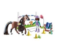 Playmobil Horse Jump With Zoe And Blaze Construction Game