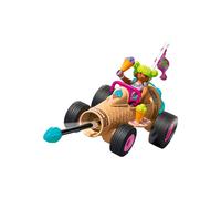Playmobil | Fun Stars | Racing ice cream cone | Toy from 4 years | Gift for children | Toy car | With pull-back motor & shooting function | 71717