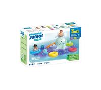 PLAYMOBIL Junior 71438 Giant Octopus Merry-Go-Round, Bath Toy, Junior AQUA Tinti, 17 pieces, From 12 months