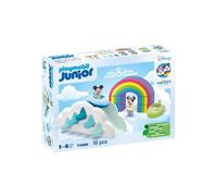 PLAYMOBIL Junior 71696 Mickey and Minnie's Cloud House, Junior & Disney, From 12 months