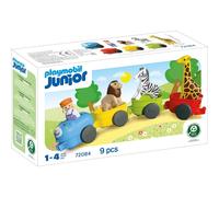 Playmobil JUNIOR: Animal Train - 72084 Playset | Size: 1 Pack PLAYMOBIL Multicolor 1 Pack