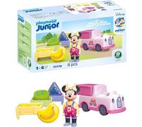 Playmobil JUNIOR & Disney | Minnie Mouse fruit transporter with sorting fun | Sustainable toy from 1 year | Promotes motor skills & first learning | With shape sorting function | 71770