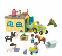 Playmobil Junior Farm Adventure with Tractor & Animal Friends | Size: 1 Pack PLAYMOBIL Multicolor 1 Pack
