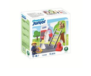 Playmobil JUNIOR: Fire Rescue Puzzle - 72088 Playset | Size: 1 Pack PLAYMOBIL Multicolor 1 Pack