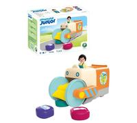 Playmobil | JUNIOR | Fun trash collection vehicle | Toy from 1 year | Gift for toddlers | Sustainable toy with collecting function & accessories | 71774