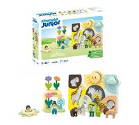 Playmobil | JUNIOR | My first Toy from 1 year | Gift for toddlers | Promotes color matching, animal names & first numbers | Sustainable toy with sorting function & accessories | 71655