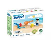 Playmobil Junior Sand Bakery - Toddler Sand Play Set with Moulds & Scoop, Outdoor Sensory Play, Beach & Garden Toy for Kids Ages 2+