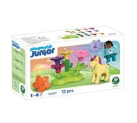 Playmobil JUNIOR: Unicorn Fairy Garden - 72087 Playset | Size: 1 Pack PLAYMOBIL Multicolor 1 Pack