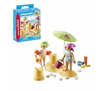 PLAYMOBIL Kids with Sand Castle