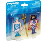 Playmobil 70082 King of the Sea and Mermaid Duo Pack, Fun Imaginative Role-Play, PlaySets Suitable for Children Ages 4+