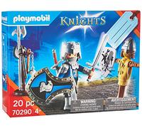 Playmobil Knights 70290 Gift Set with Knight Incl. Gift Tag On The Box, for Ages 4+