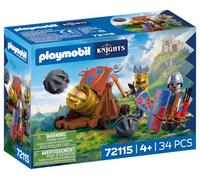 Playmobil Lion Knights Fire Cannon Construction Game Golden Kids