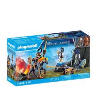 Playmobil 71645 Novelmore: Armoured Guard, including two knights, a horse, and valuable armour, action-packed play sets suitable for children ages 4+