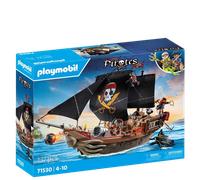 Playmobil 71530 Pirates Large Pirate Ship with Crew Playset