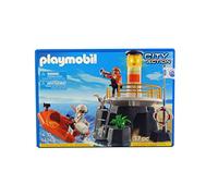 Playmobil Lighthouse Playset City Action with Rescue Craft