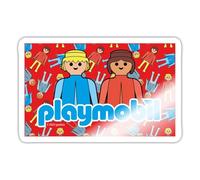 Playmobil Logo and Classic Figures Sticker Size S (10 x 10 cm)