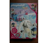 Playmobil 9473 Magic Yeti with Sleigh and light Effect, For Children Ages 4+, Fun Imaginative Role-Play, PlaySets Suitable for Children Ages 4+