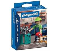 Playmobil Mechanic - Workshop Repair Figure with Tools, Oil Can & Accessories, Ages 4+