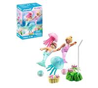 Playmobil 71504 Princess Magic: Mermaid Children with Jellyfish, One Colour One Colour