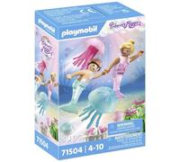 Playmobil 71504 Princess Magic: Mermaid Children with Jellyfish, One Colour One Colour