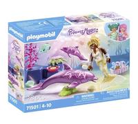 Playmobil Mermaid With Dolphins Construction Game Pink Kids