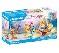Playmobil 71500 Princess Magic: Mermaid with Seahorse Carriage, One Colour One Colour