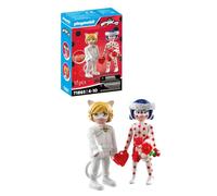 Playmobil | Miraculous | Ladybugs & Cat Noir's Wedding | Toy from 4 years | Gift for children | Encourages creativity & role play | Detailed set with figures & accessories | 71865