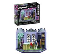 Playmobil | Monster High™ | Monster High Classroom | Classroom Playset with Mr. Mummy, Spectra Vondergeist, Blackboard & Glow-in-the-Dark Spider Web | For Fans Aged 5+ | 72145