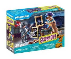 Playmobil Multicolour Scooby-Doo! Adventure With Black Knight Playset