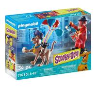 Playmobil Multicolour Scooby-Doo! Adventure With Ghost Clown Playset