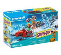 Playmobil Multicolour Scooby-Doo! Adventure With Snow Ghost Playset