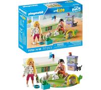 Playmobil | My Life | Family with Rabbits | Animal Figures | Toys for Children aged 4+ | 71753