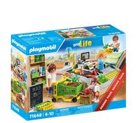 Playmobil Organic Supermarket Pack Promo Clear