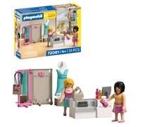 Playmobil MyLife Fashion Boutique, 2 figures with mannequin and sales counter, Promotes creativity, Children's toy for ages 4 and up, 72081
