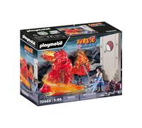 Playmobil 70666 NARUTO SHIPPUDEN Sasuke vs. Itachi, sibling battle with Mangekyou Sharingan and energy spirit Susano'o, Itachi's revenge, collectable playset suitable for children and fans ages 5+