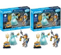 Playmobil | Novelmore | Castle Ghost and Knight | Toys for Children aged 4+ | 71797 (Pack of 2)