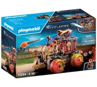 Playmobil Novelmore Flaming Battle Cart Of The Burnham Raiders 71299