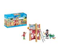 Playmobil Outdoor Climbing Frame with Carpenter
