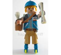 Playmobil Paperboy with Rollers Bag Newspapers Mystery Series 13 9332 NEW