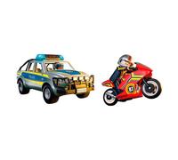 Playmobil Pick Up Police Chase Construction Game