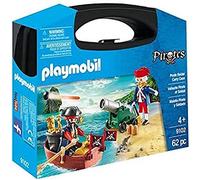 Playmobil Pirates Pirate and Soldier Suitcase with Cannon 9102 Carry Case