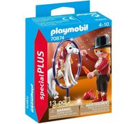 Playmobil Pony Trainer Circus Figure And Horse Original Special Plus 70874