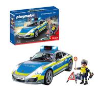 Playmobil Porsche 911 Carrera 4S Police - 70067 Playset | Size: 1 Pack PLAYMOBIL Multicolor 1 Pack