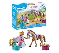 PLAYMOBIL Princess Magic 71801 Princess with Horse Toy for Children from 4 Years
