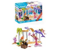 Playmobil | Promo Pack | Mermaid Treasure with Dolphins | Toy from 4 years | Gift for children | Encourages creativity & magical role play | Fairytale underwater adventure with figures | 71861